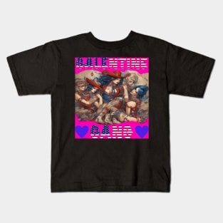 Galentines gang girls party Kids T-Shirt